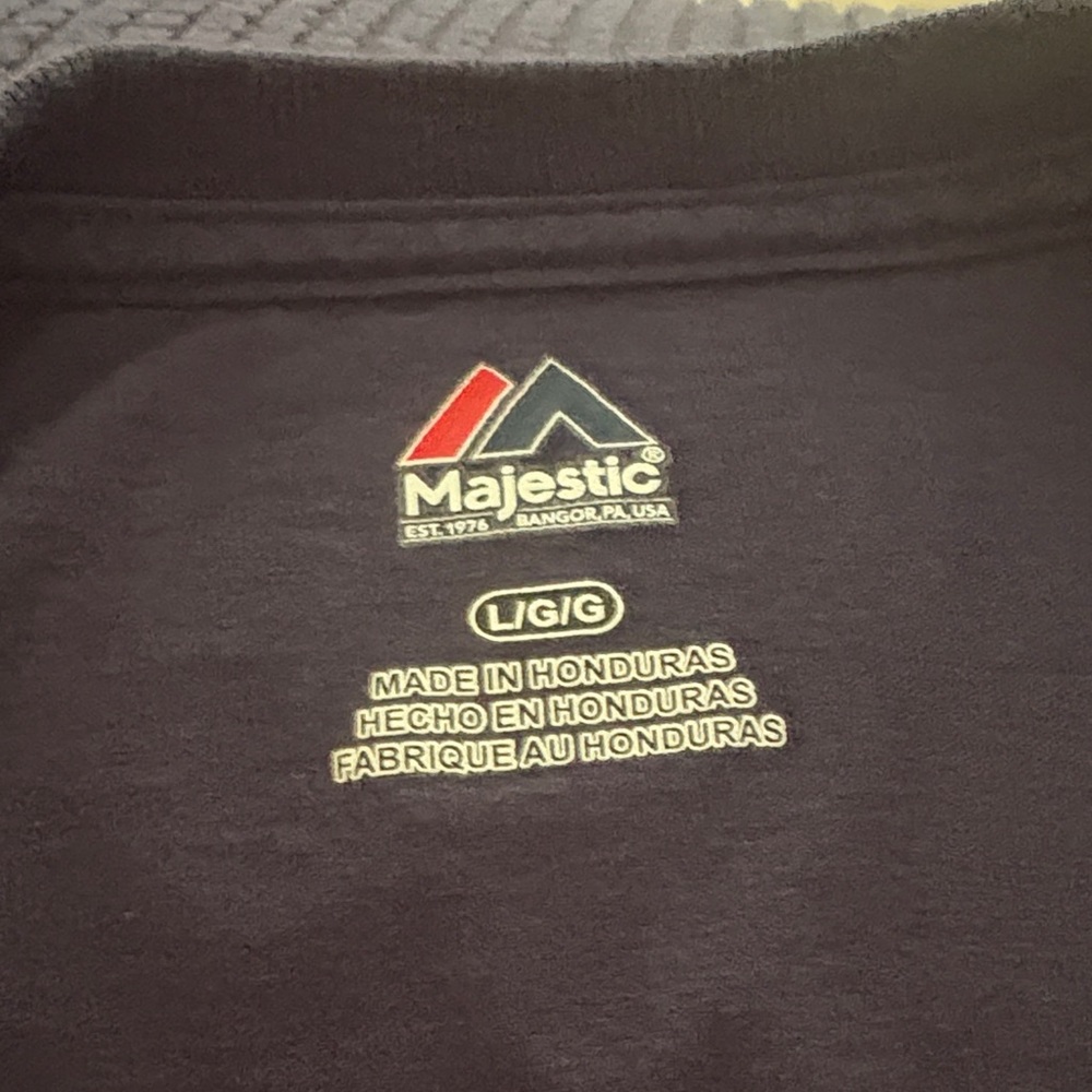 Majestic Navy Seattle Seahawks Short Sleeve Tee - Picture 2 of 2